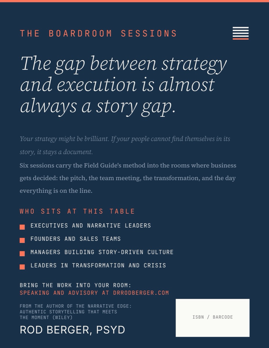 Leaders and Business: The Boardroom Sessions, back cover